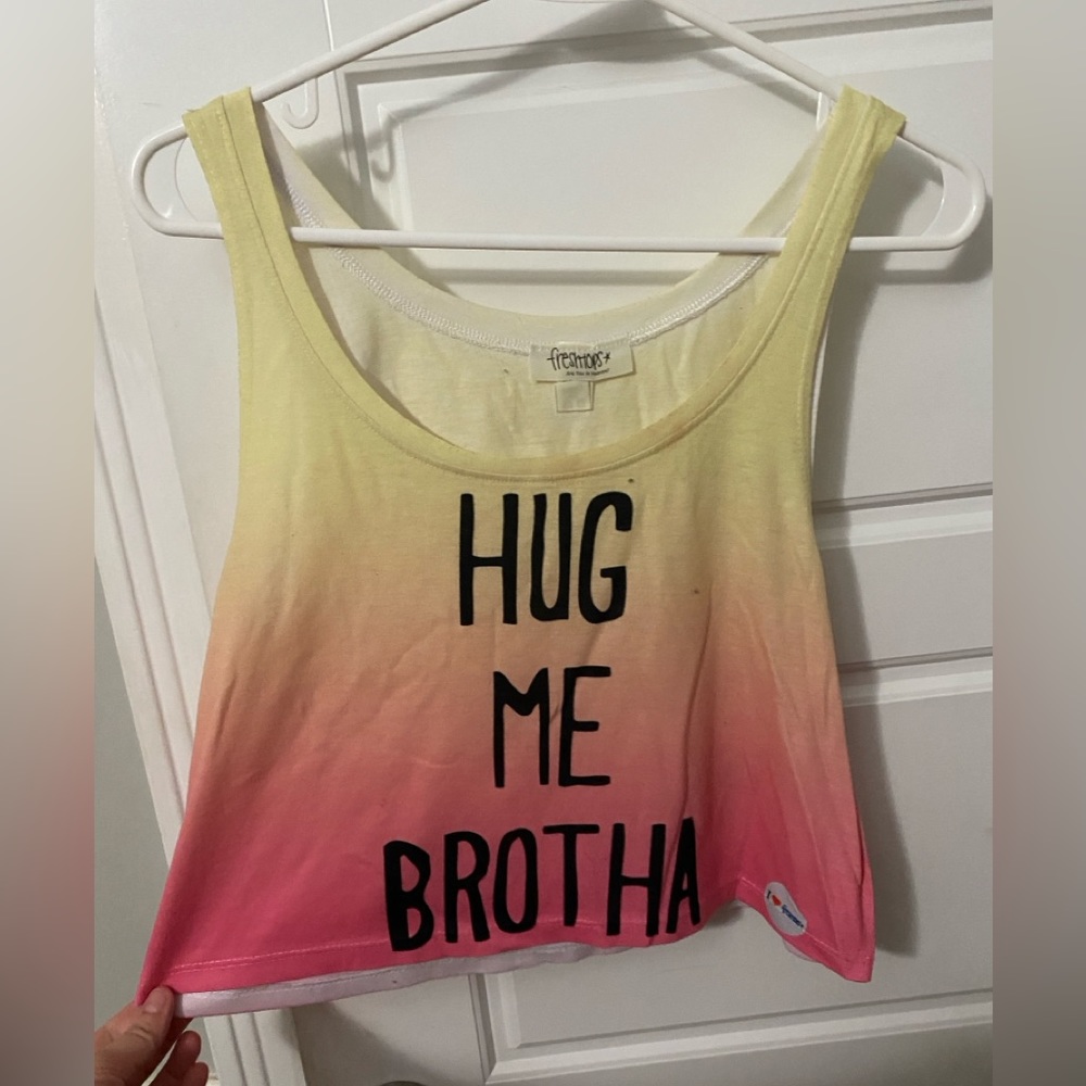 Tank Top Hug Me Brotha